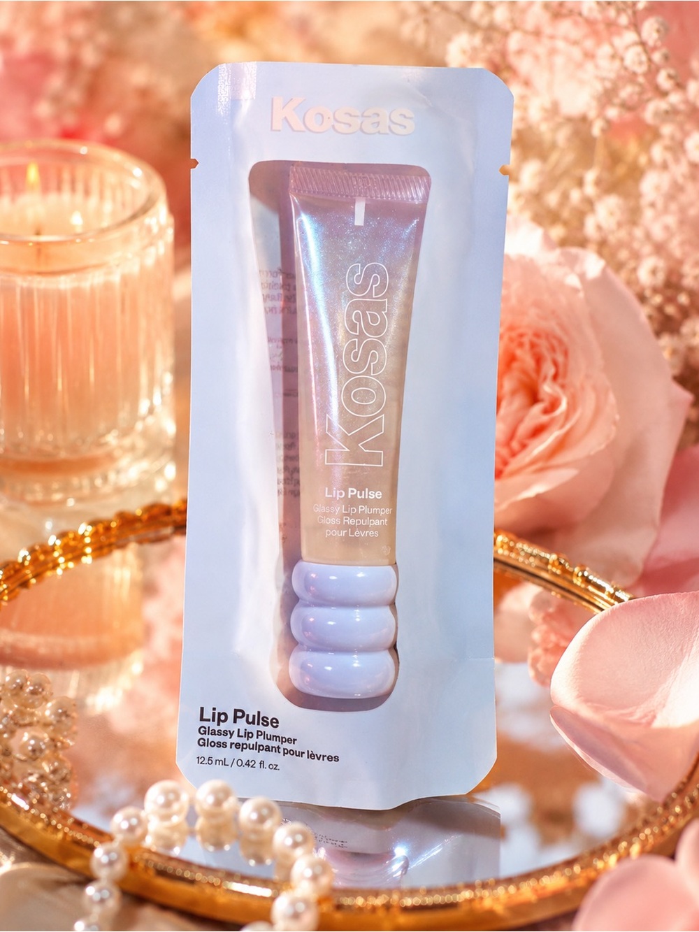 Kosas Lip Pulse Glossy Lip Plumper - unspoken clear